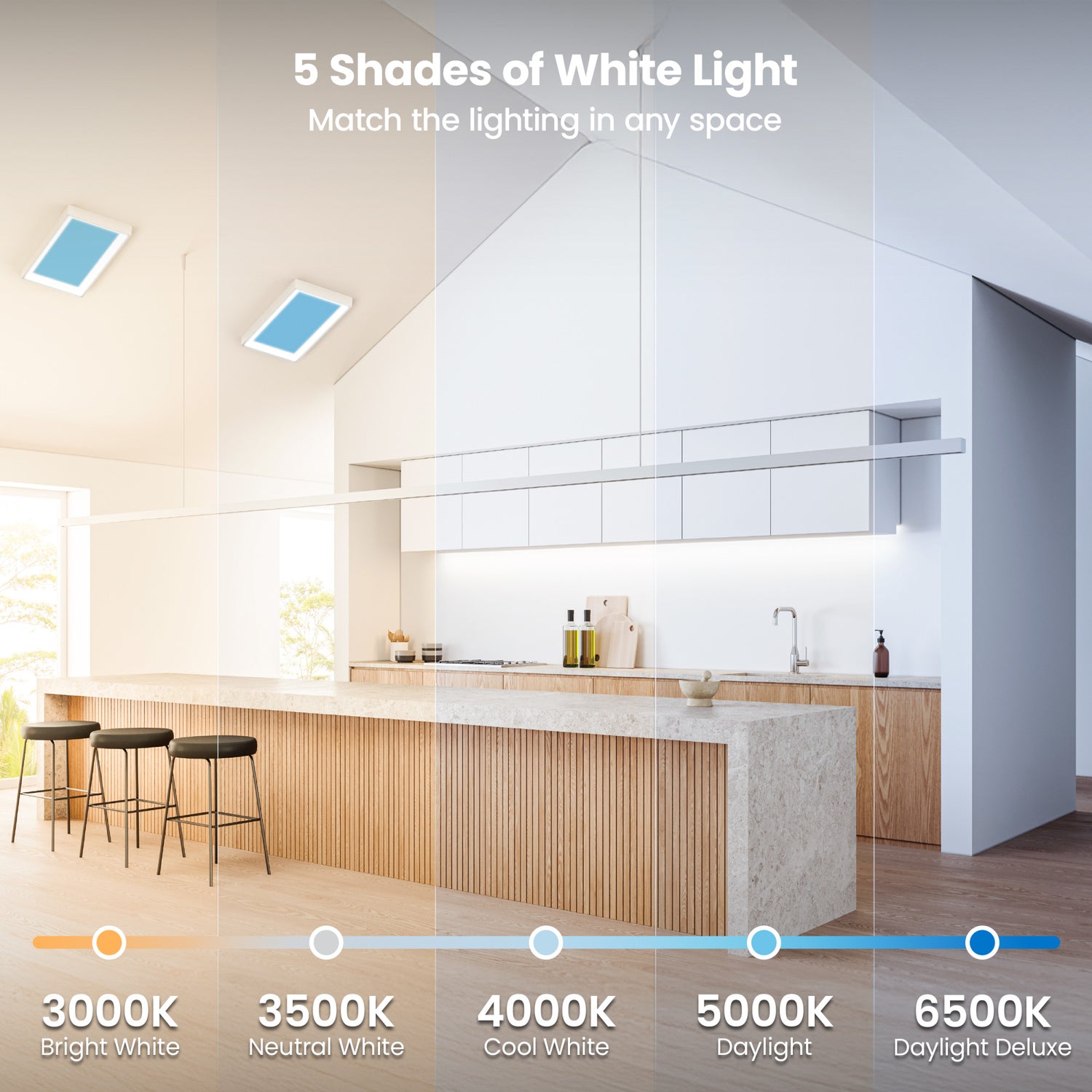Vista 1 ft. x 2 ft. Flat Panel LED Skylight