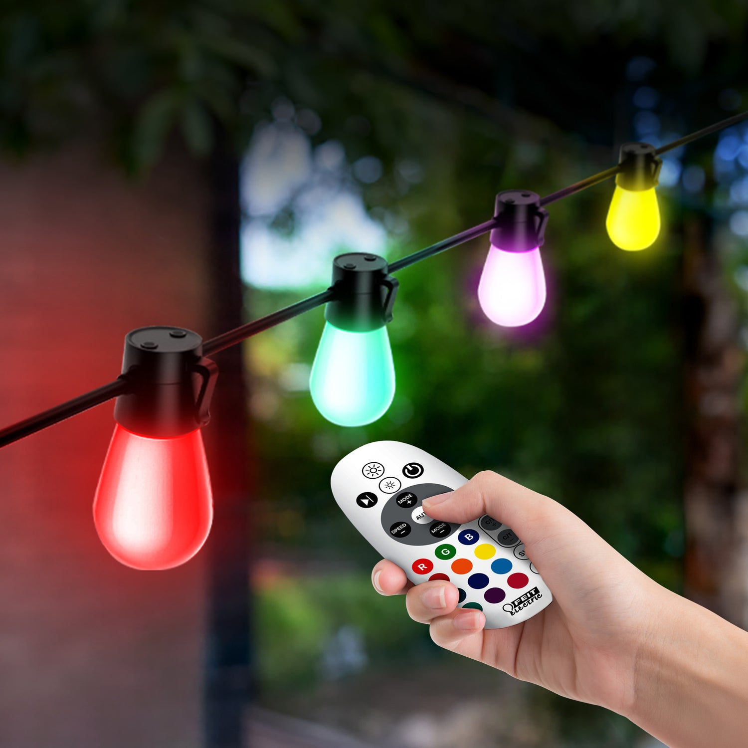 24 ft. Color Changing Smart LED String Lights
