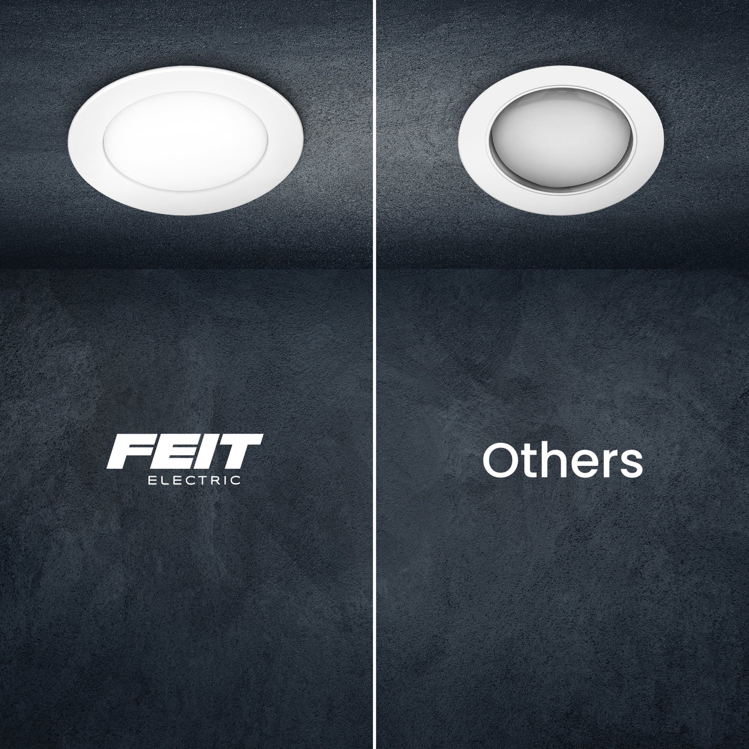 6 in. Quick Connect LED Canless Recessed Downlight Add-on