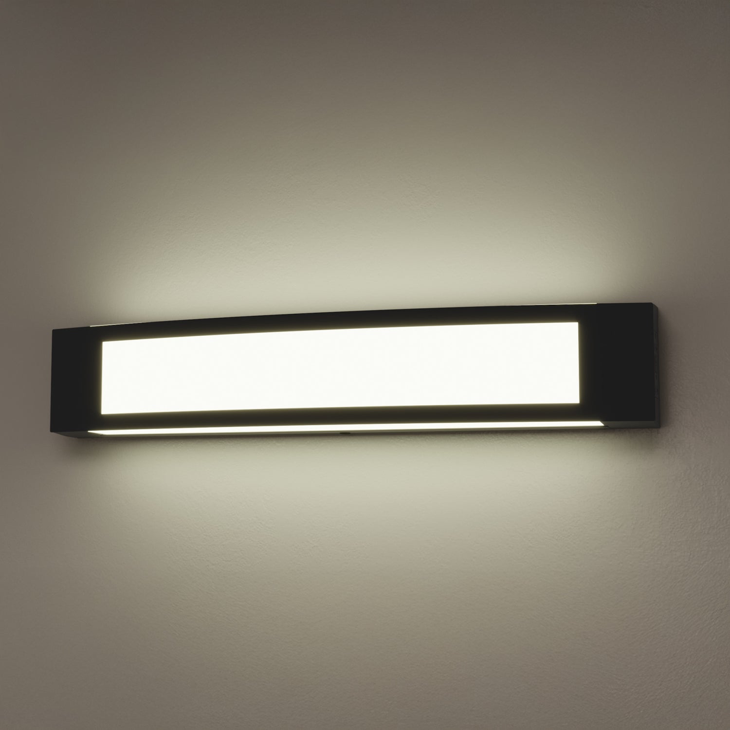 26 in. Vanity with Outlet, Black