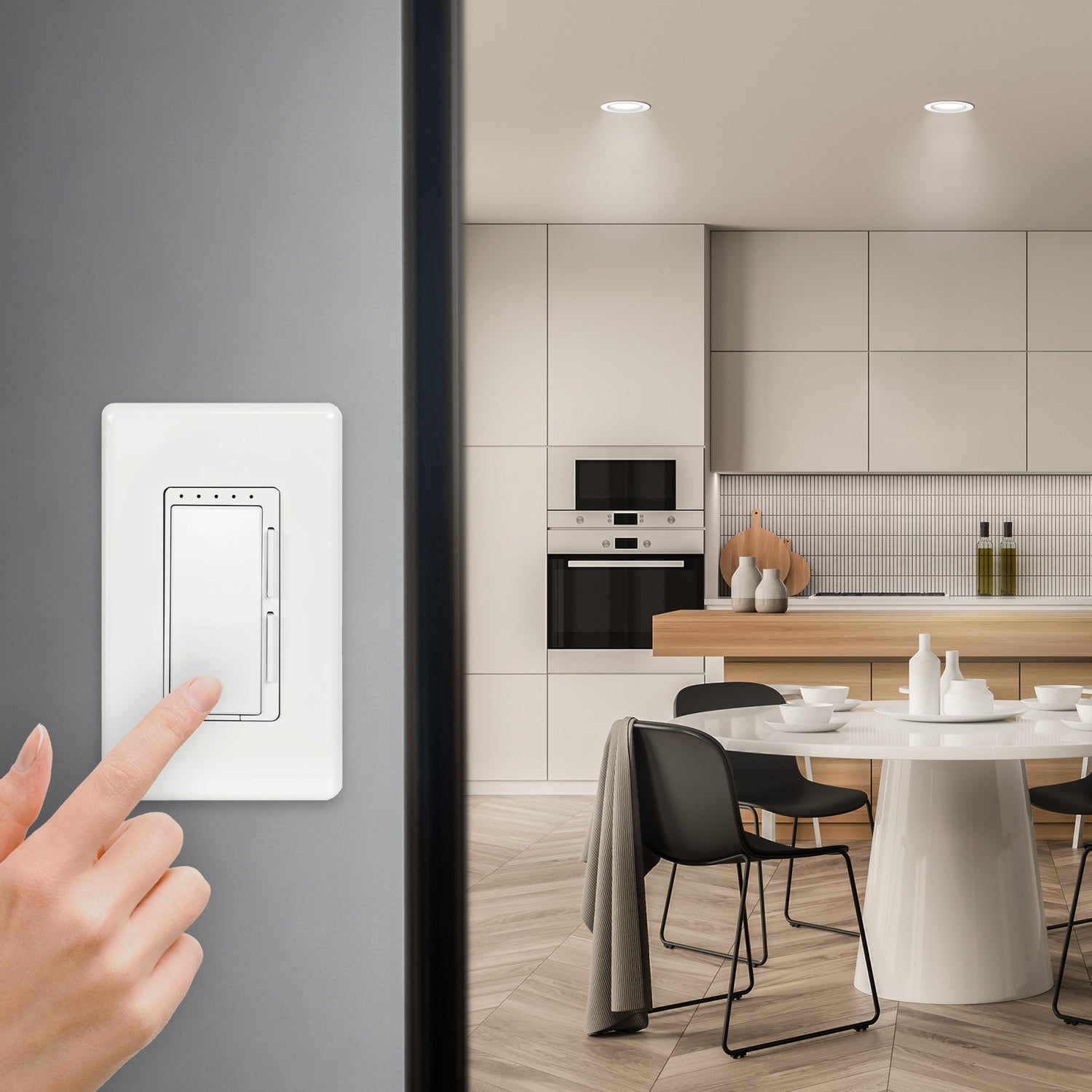 7.2W (65W Replacement) Adjustable White E26 Base Dimmable BR30 Shape LED Bulb (6-Pack)