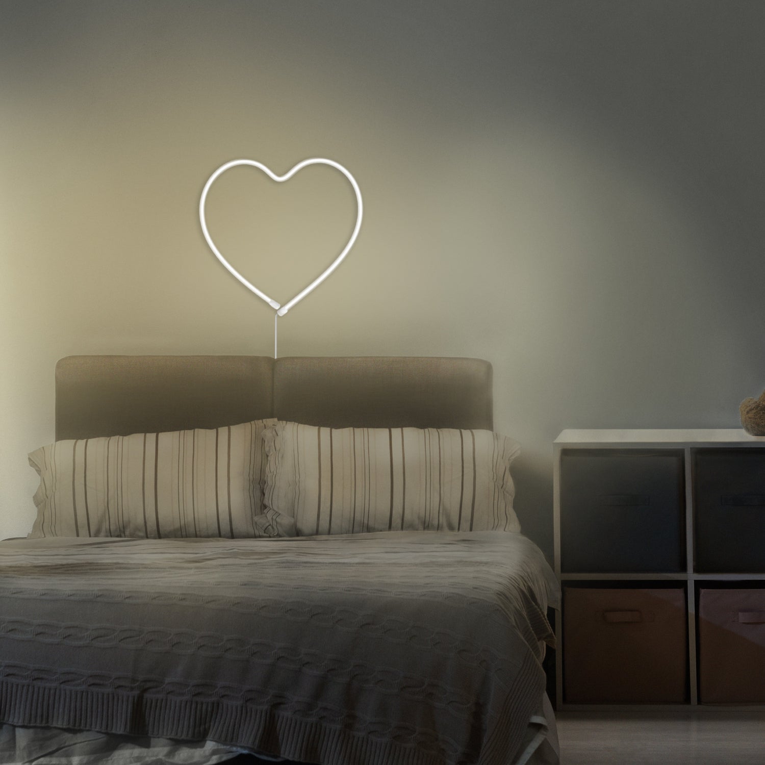 5 ft. Indoor USB-Powered White Neon Flex Light