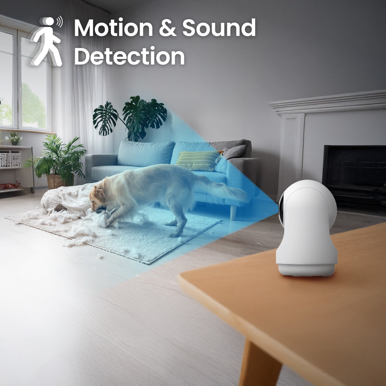 Smart Indoor AI Pan and Tilt Camera
