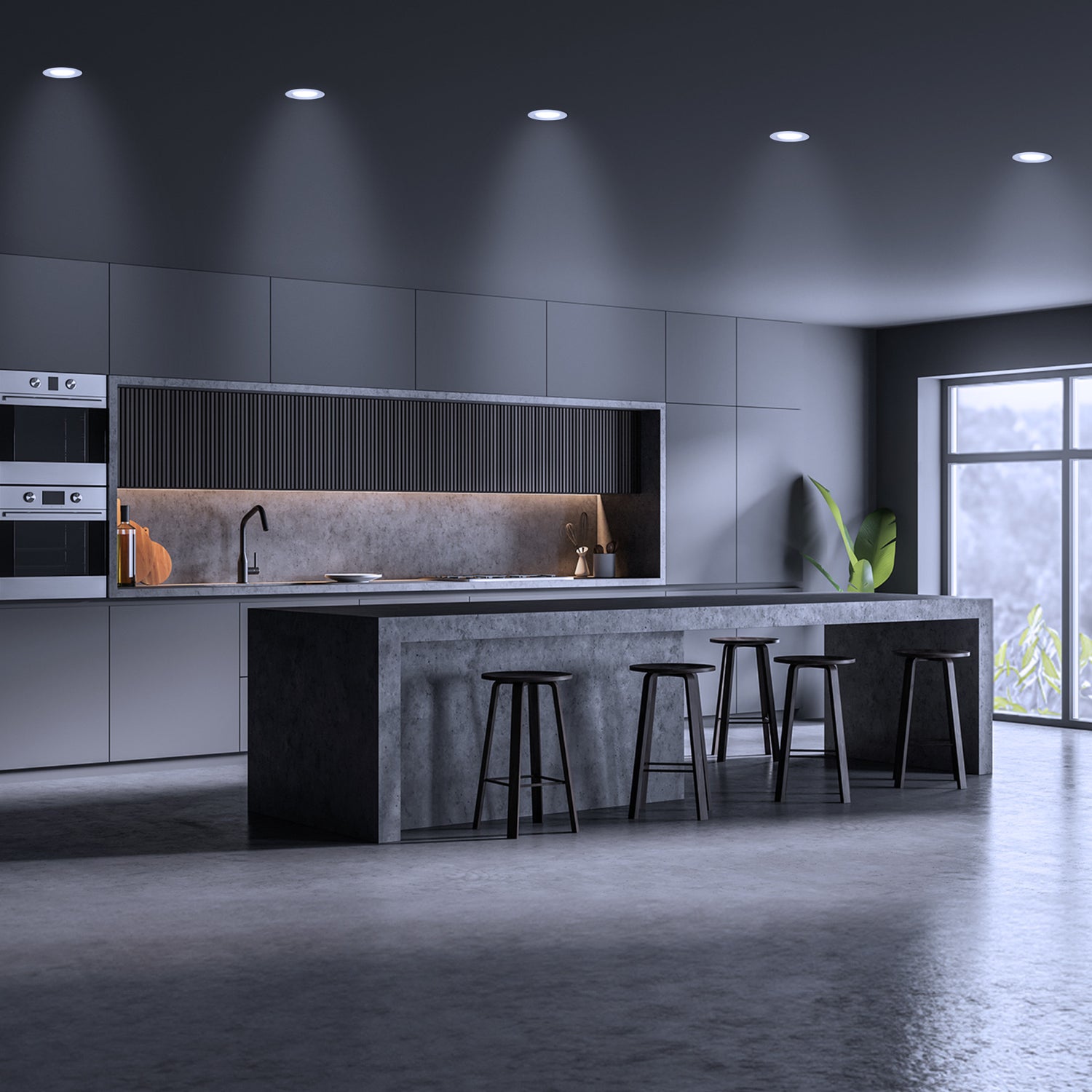 5/6 in. 75W Replacement Adjustable White Dimmable LED Recessed Downlight (6-Pack)