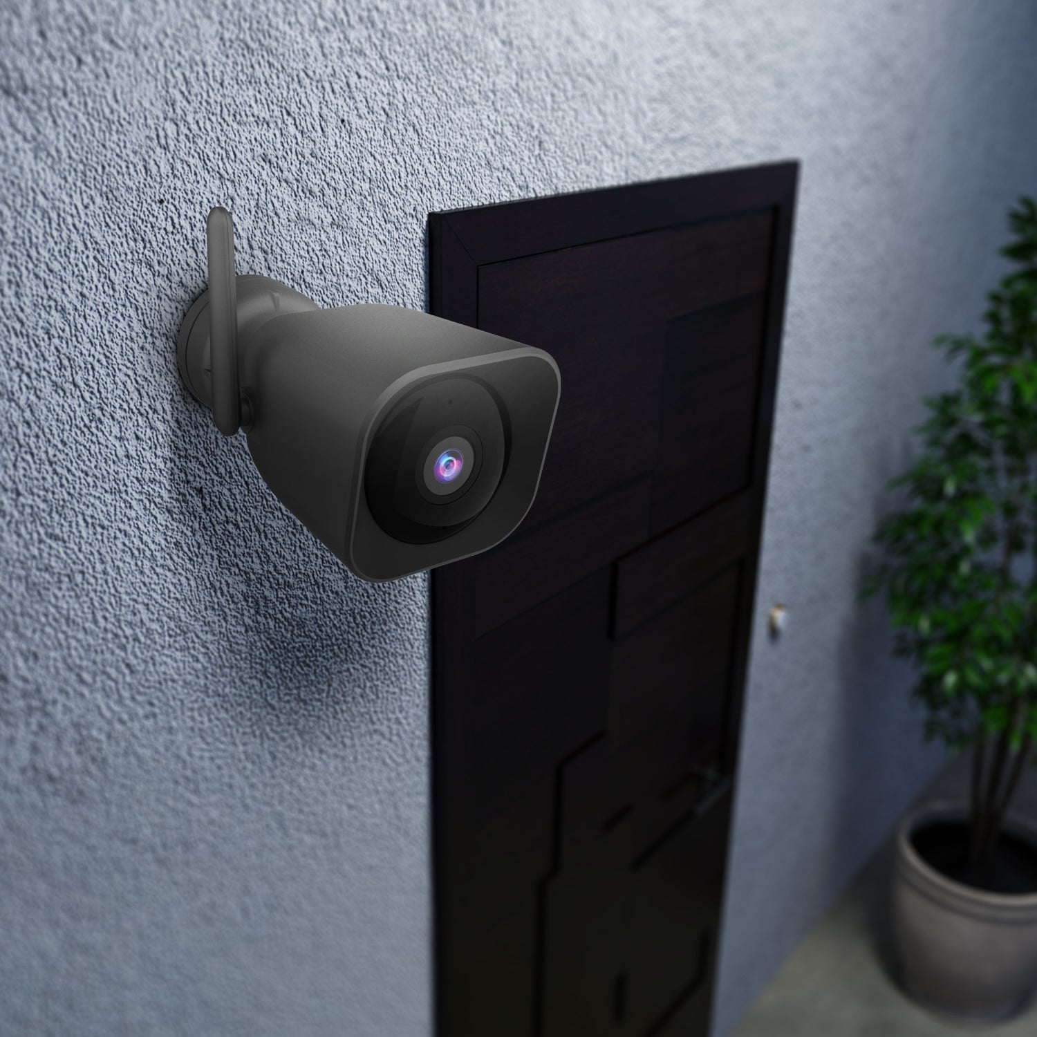 Outdoor Plug-In AI Smart Camera