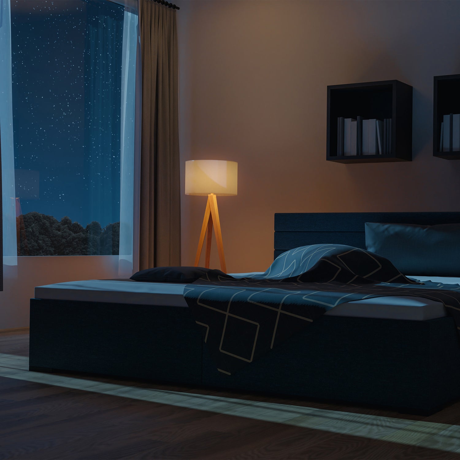 8.8W (60W Replacement) Tunable White E26 Base A19 Smart WiFi LED Light Bulb (3-Pack)