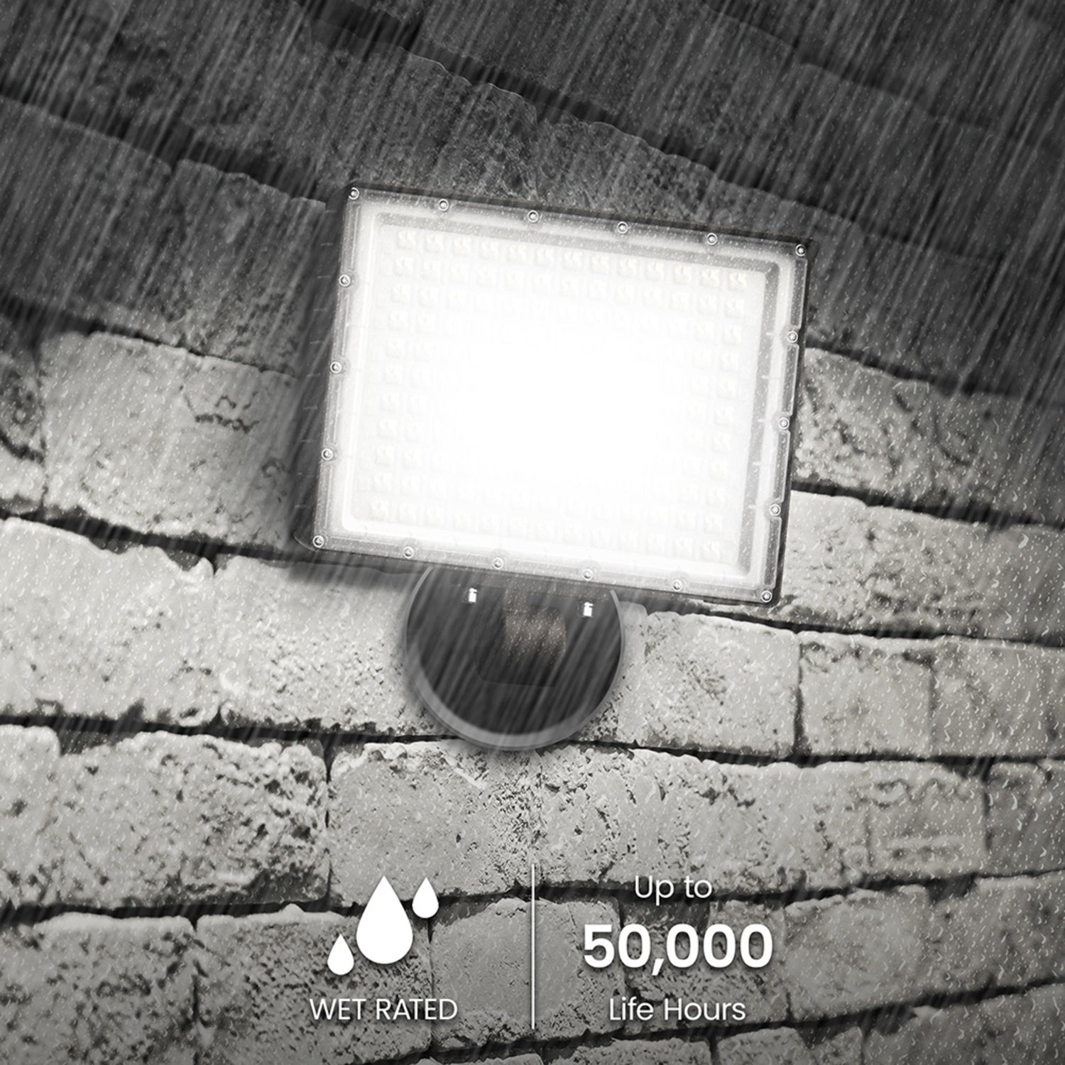 18000L Max Selectable Lumen Adjustable White Beam Angle Select Flood Light