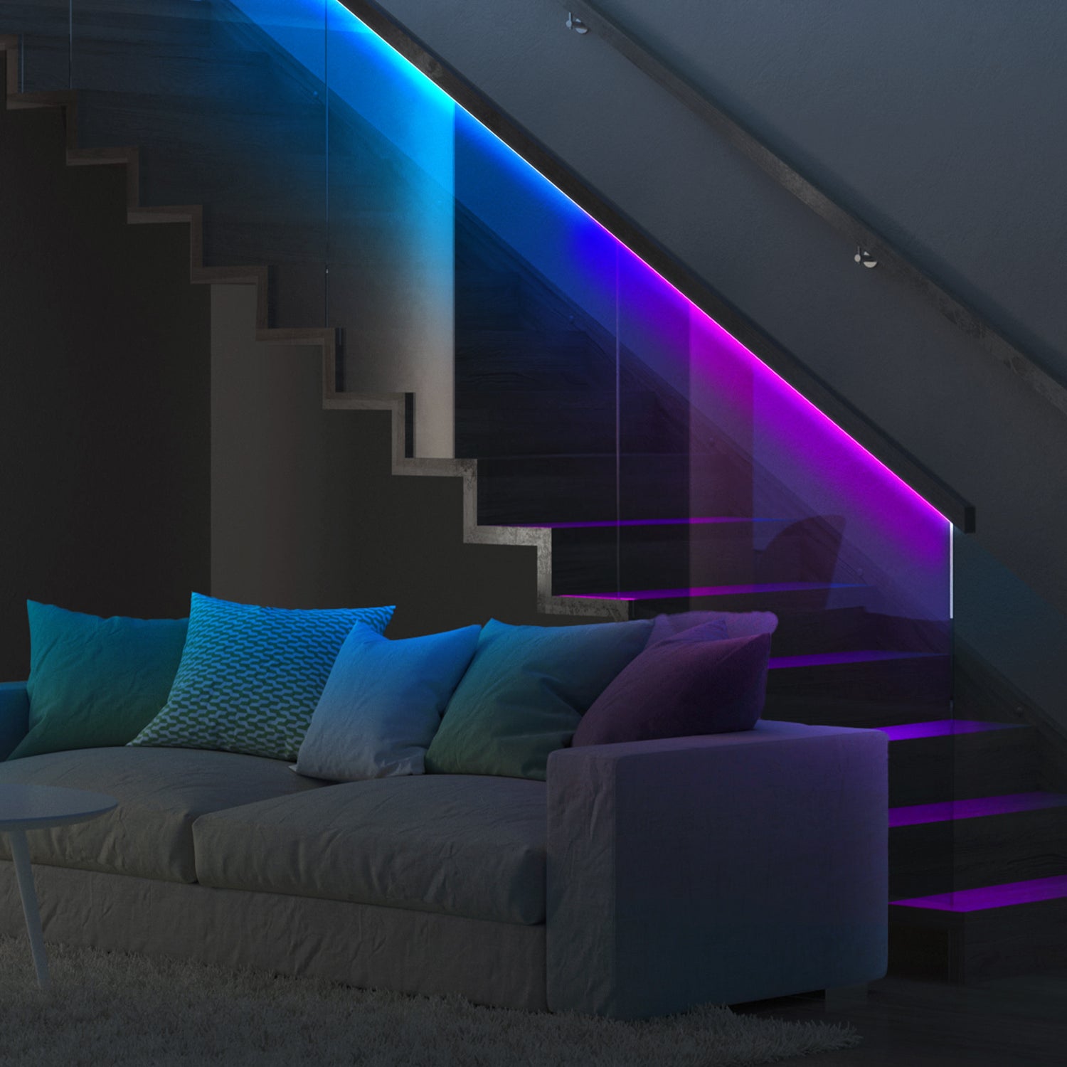 5 ft. Ultrathin Smart Chasing Color Light Strip with Remote