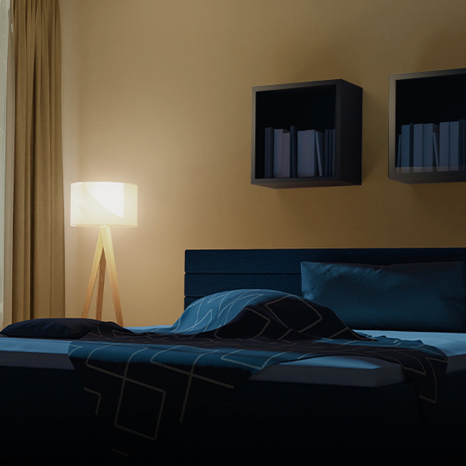 5W (40W Replacement) Color Changing E26 Base A19 Dimmable Filament Smart Wi-Fi LED Light Bulb