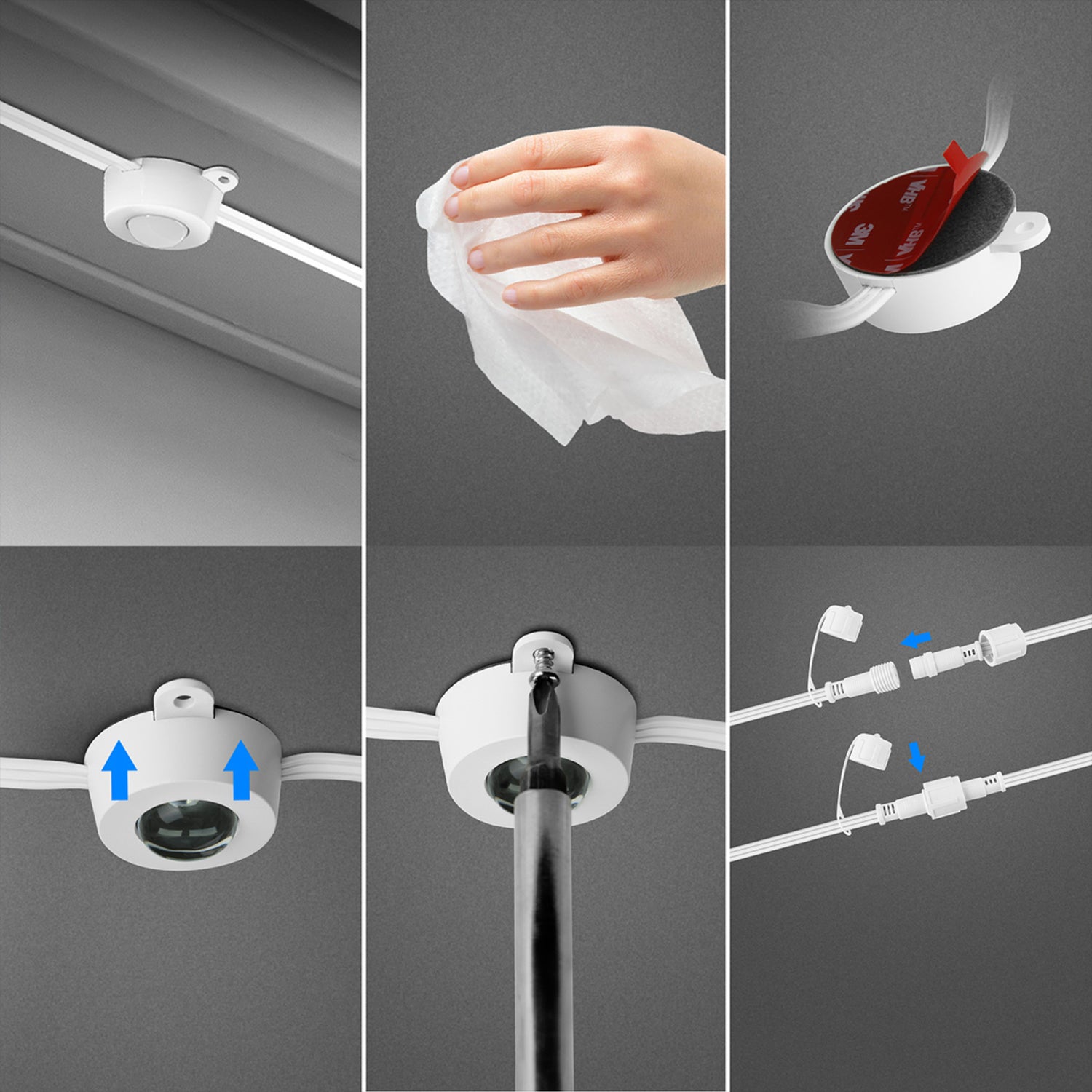 50 ft. Smart Chasing Permanent Lights