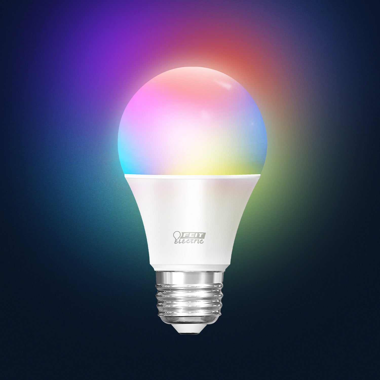 9W (60W Replacement) Color Changing + White A19 Smart Wi-Fi LED Light Bulb