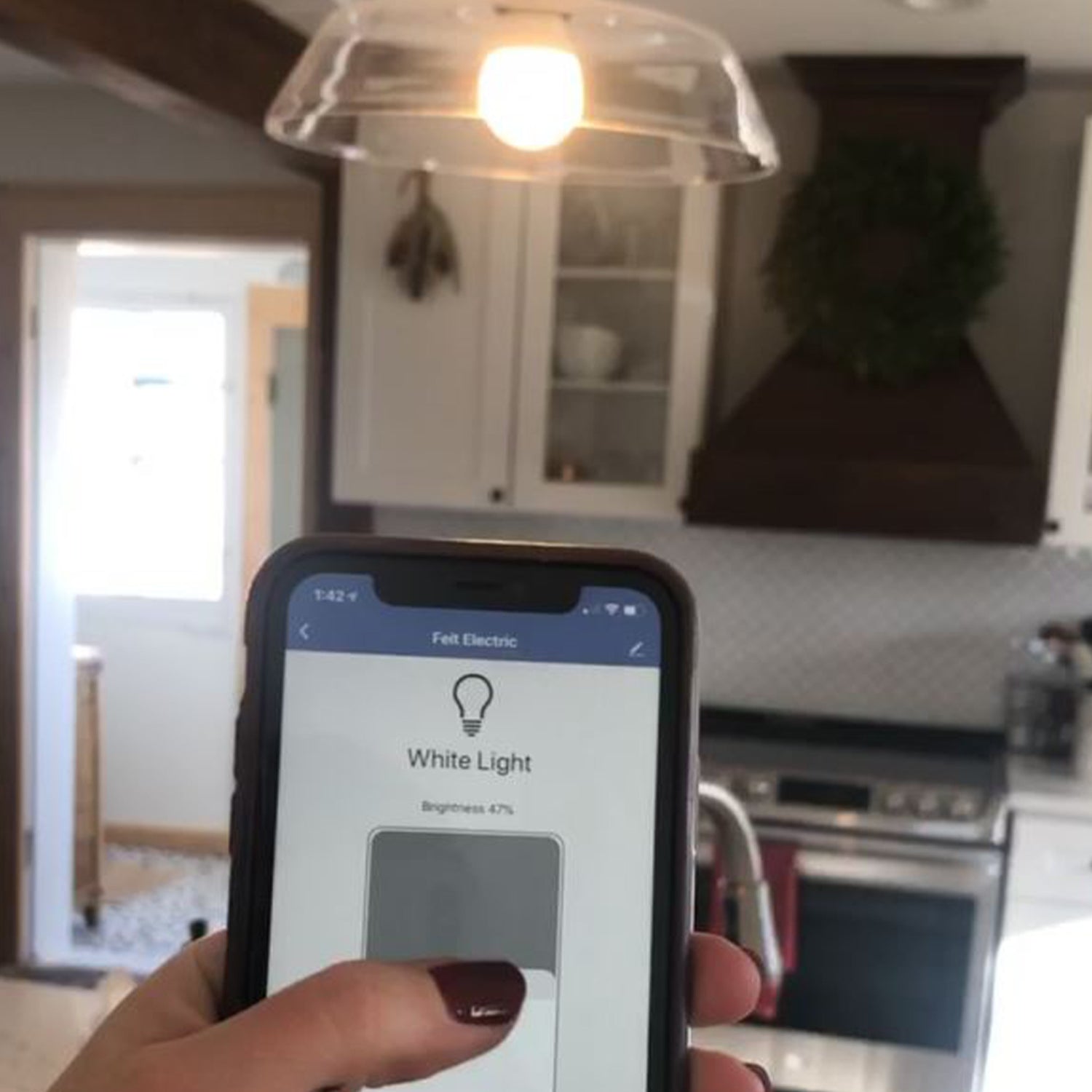 9W (60W Replacement) Color Changing + White A19 Smart Wi-Fi LED Light Bulb