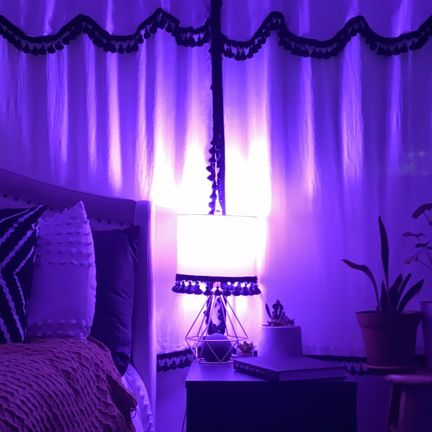 9W (60W Replacement) Color Changing + White A19 Smart Wi-Fi LED Light Bulb