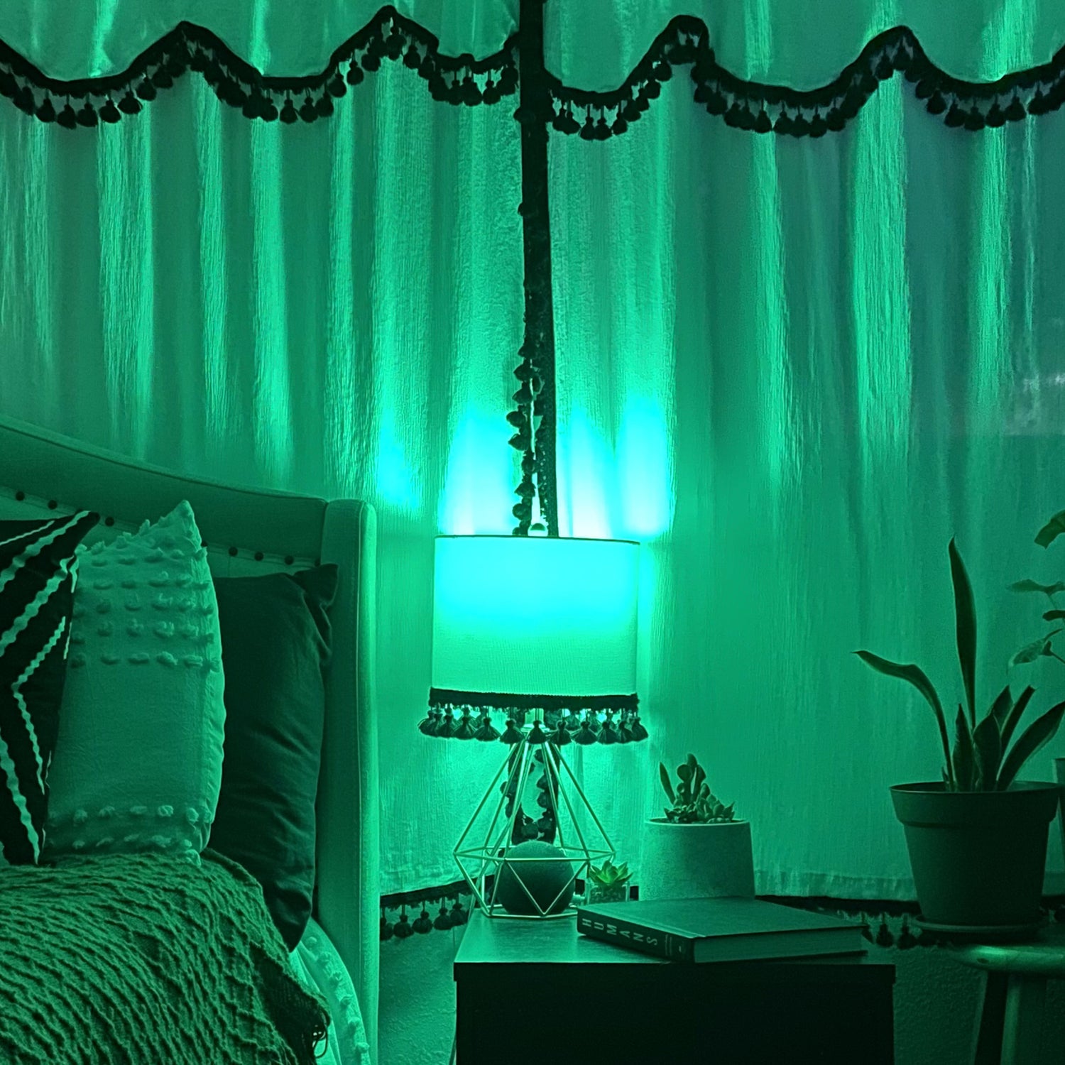 9W (60W Replacement) Color Changing + White A19 Smart Wi-Fi LED Light Bulb
