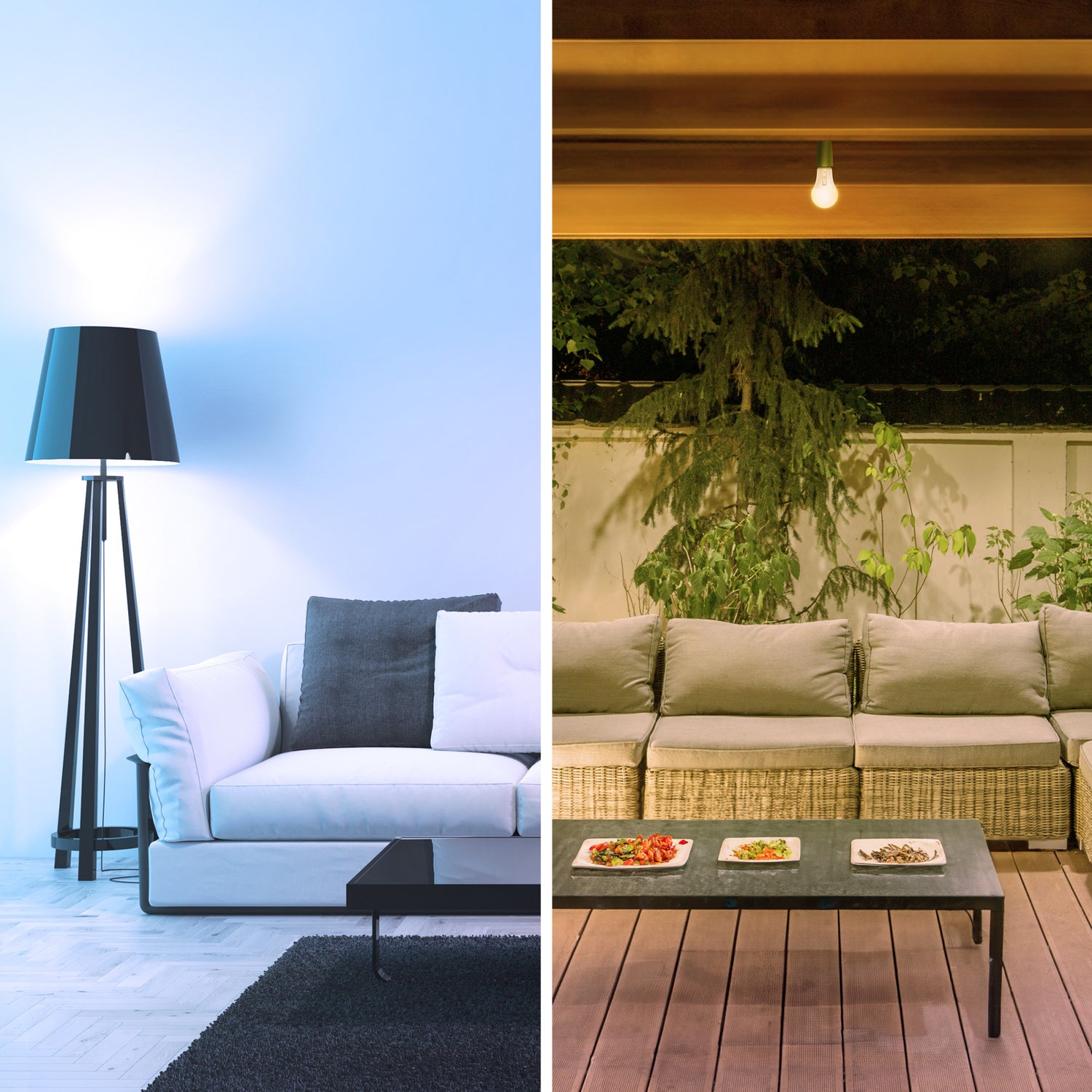 8.8W (60W Replacement) Color Selectable A19 Timer LED Bulb