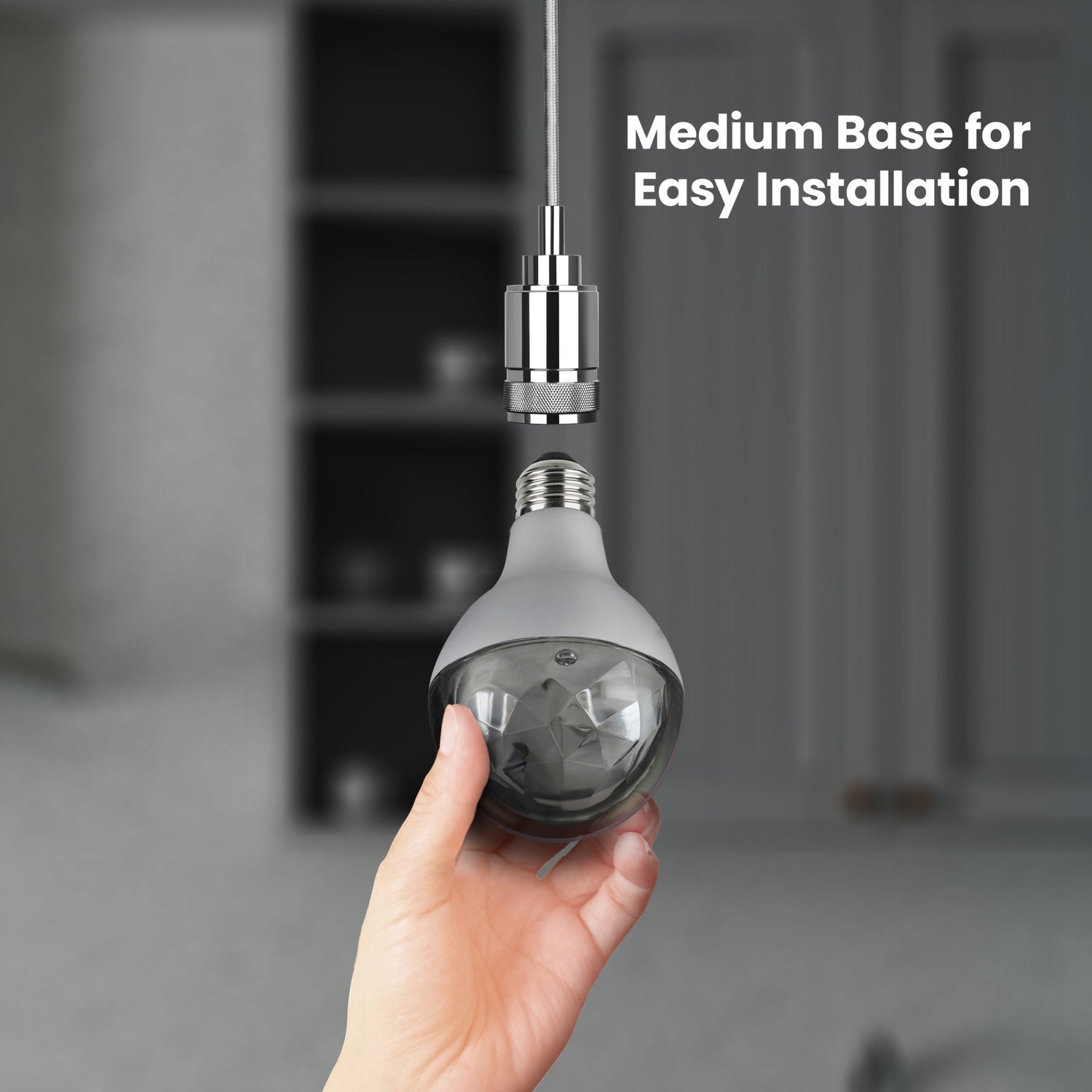 LED Multicolor Rotating Disco Light