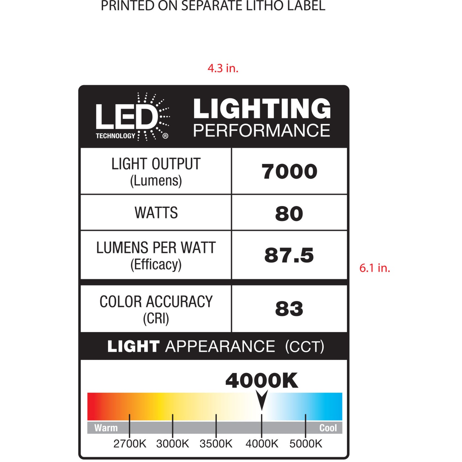 4 ft. 80W Cool White (4000K) Integrated LED Utility Light with Pull Chain