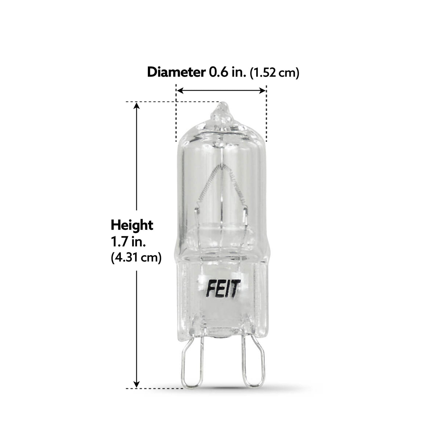 25W Dimmable G9 Halogen Light Bulb