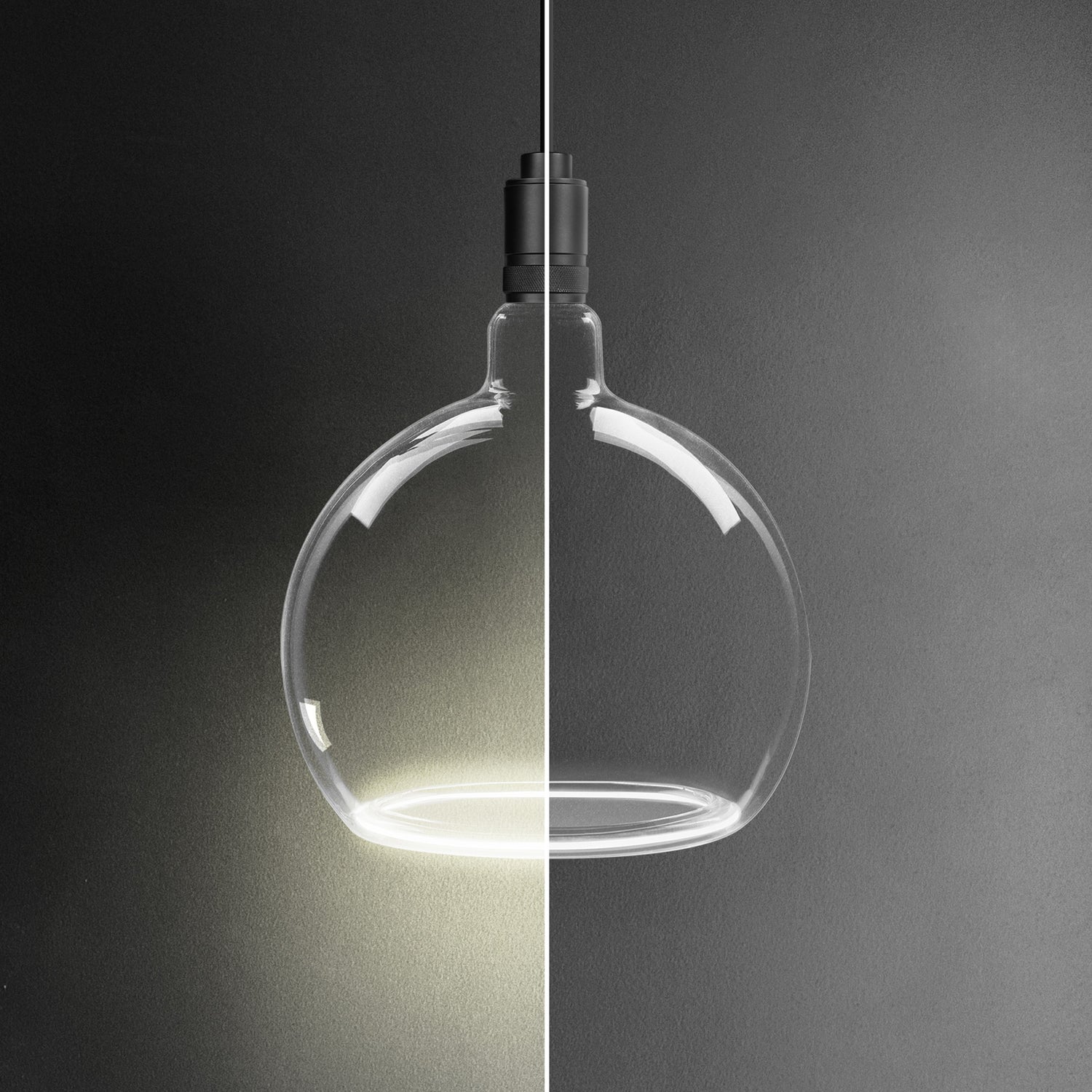 5.5W Soft White (2700K) Clear Globe White Filament LED Bulb