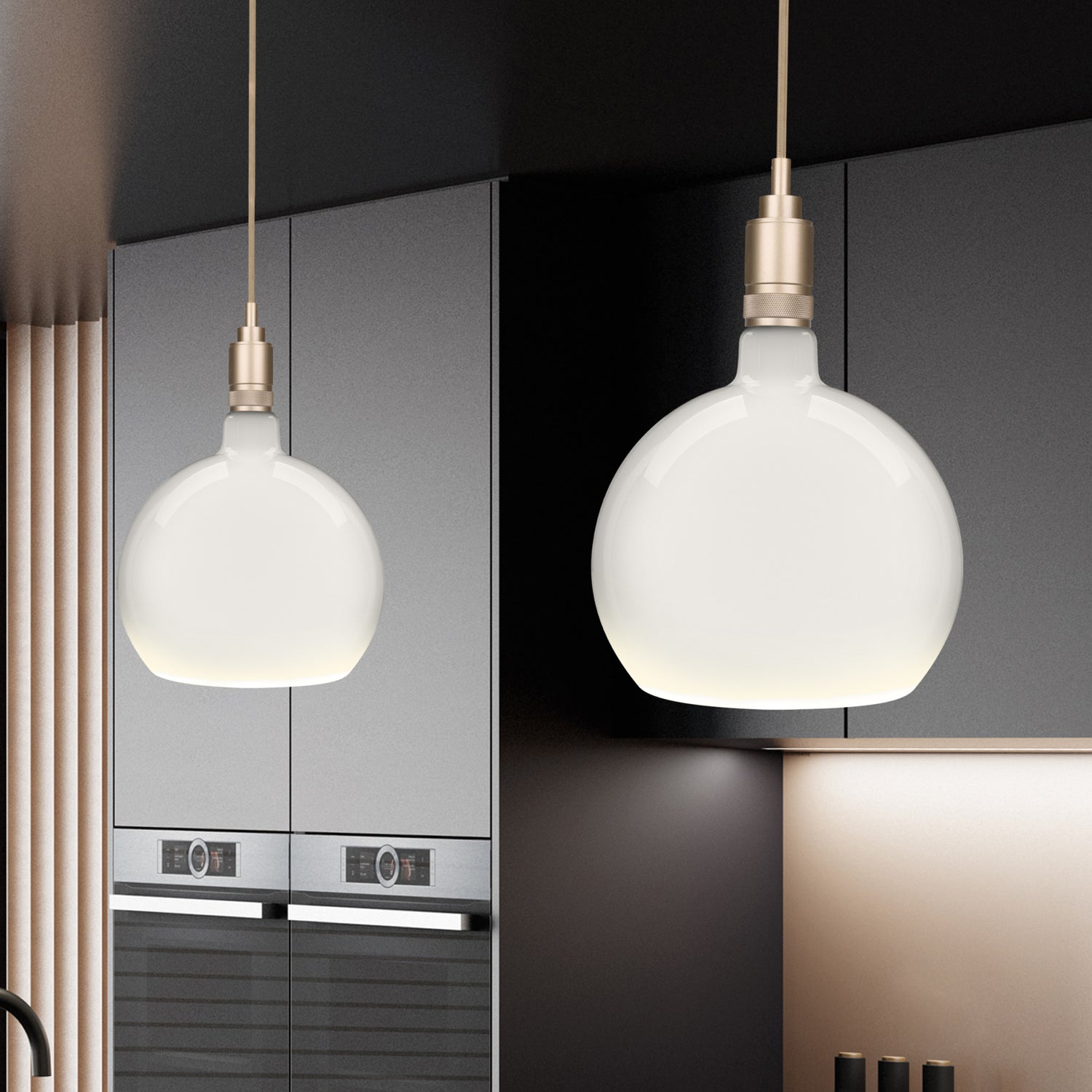 5.5W Soft White (2700K) Dimmable Frosted Globe LED Bulb