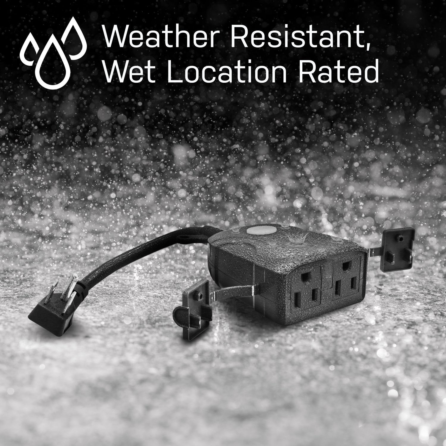 Dual Outlet Outdoor Wi-Fi Smart Plug