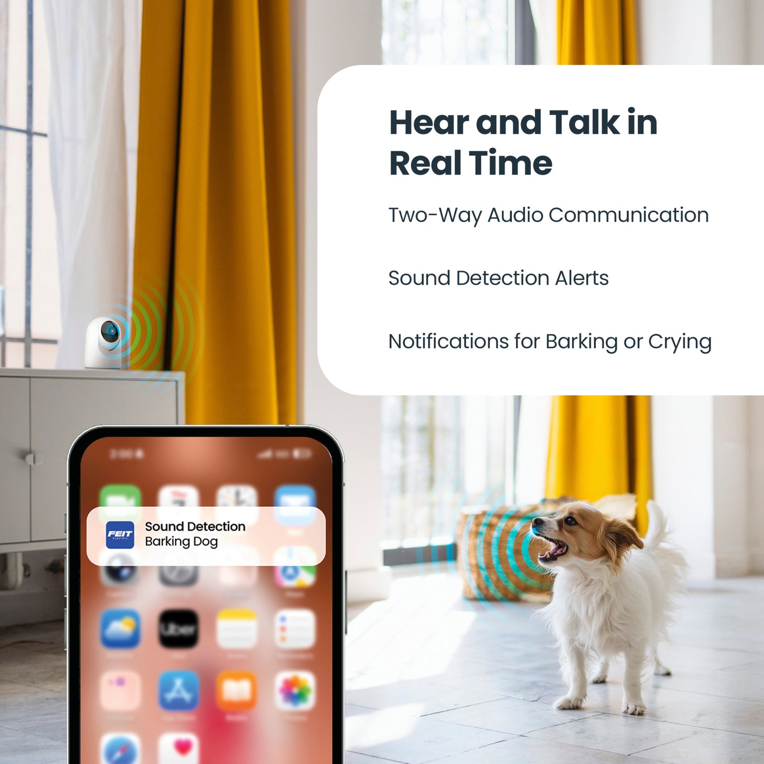 Smart Indoor AI Pan and Tilt Camera