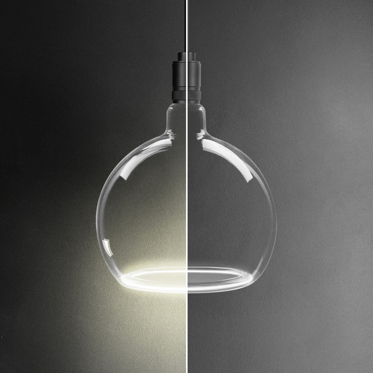5.5W Soft White (2700K) Clear Globe White Filament LED Bulb