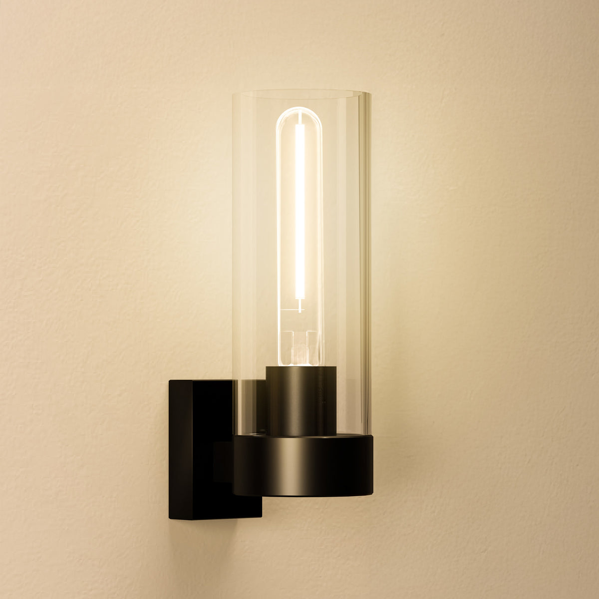 8.8W (60W Replacement) Soft White (2700K) E26 Base T10 Exposed White Filament LED (4-Pack)