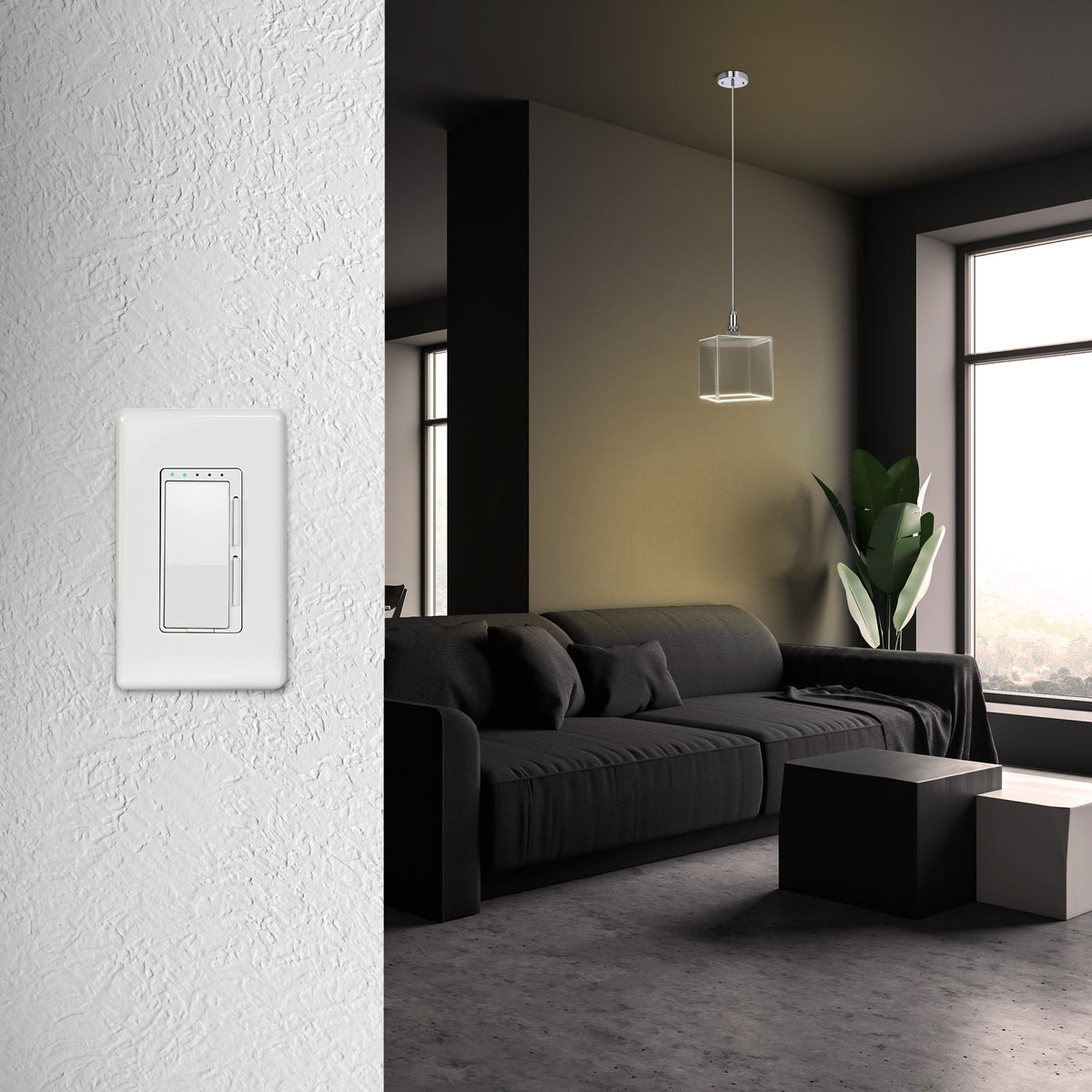 3.3W Soft White (2700K) Clear Cube White Filament LED Bulb