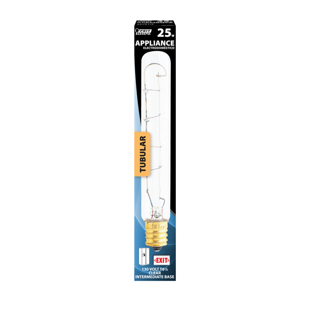 25W Incandescent T6 1/2
