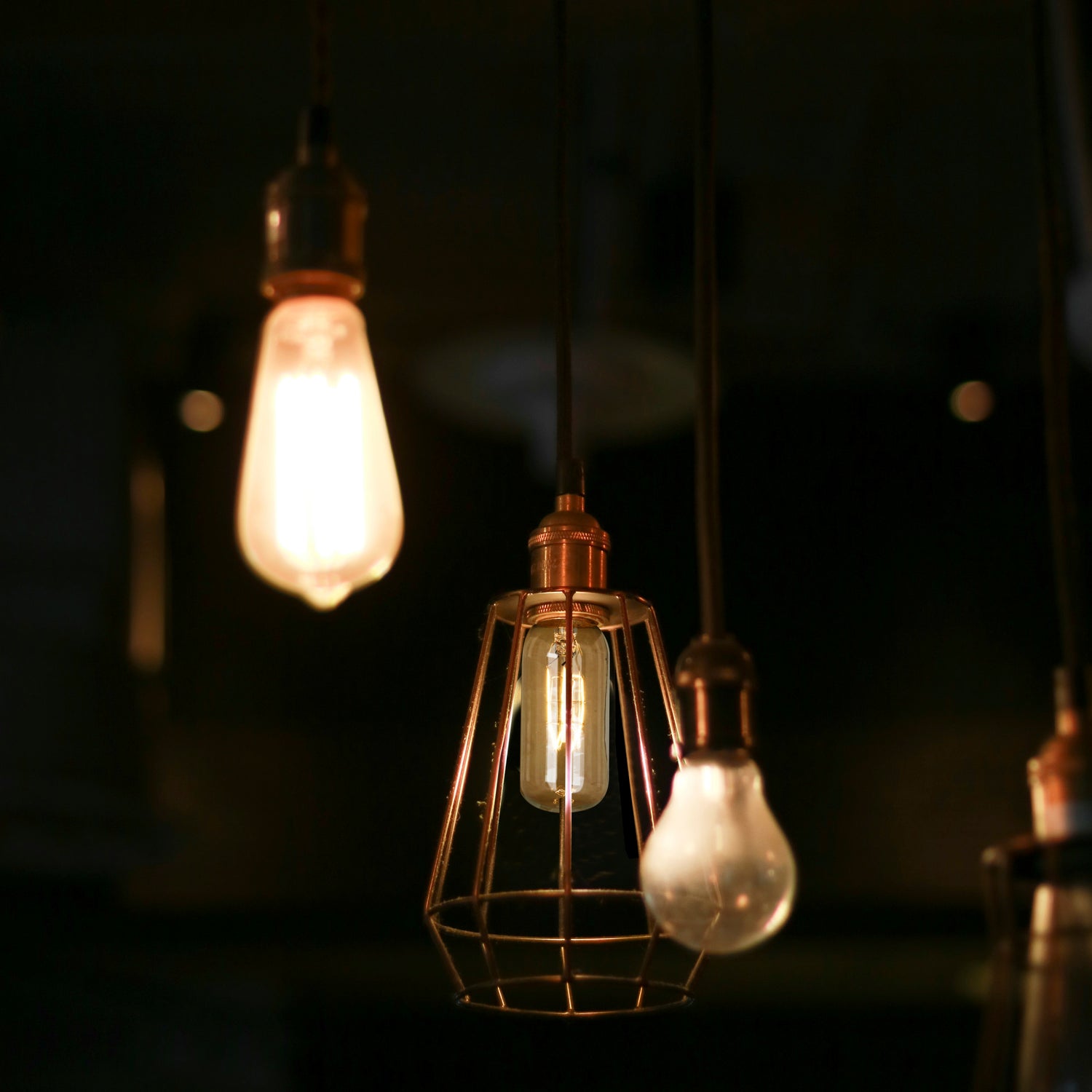 40W T12 E26 Dimmable Filament Amber Glass Vintage Edison Incandescent Light Bulb, Warm White