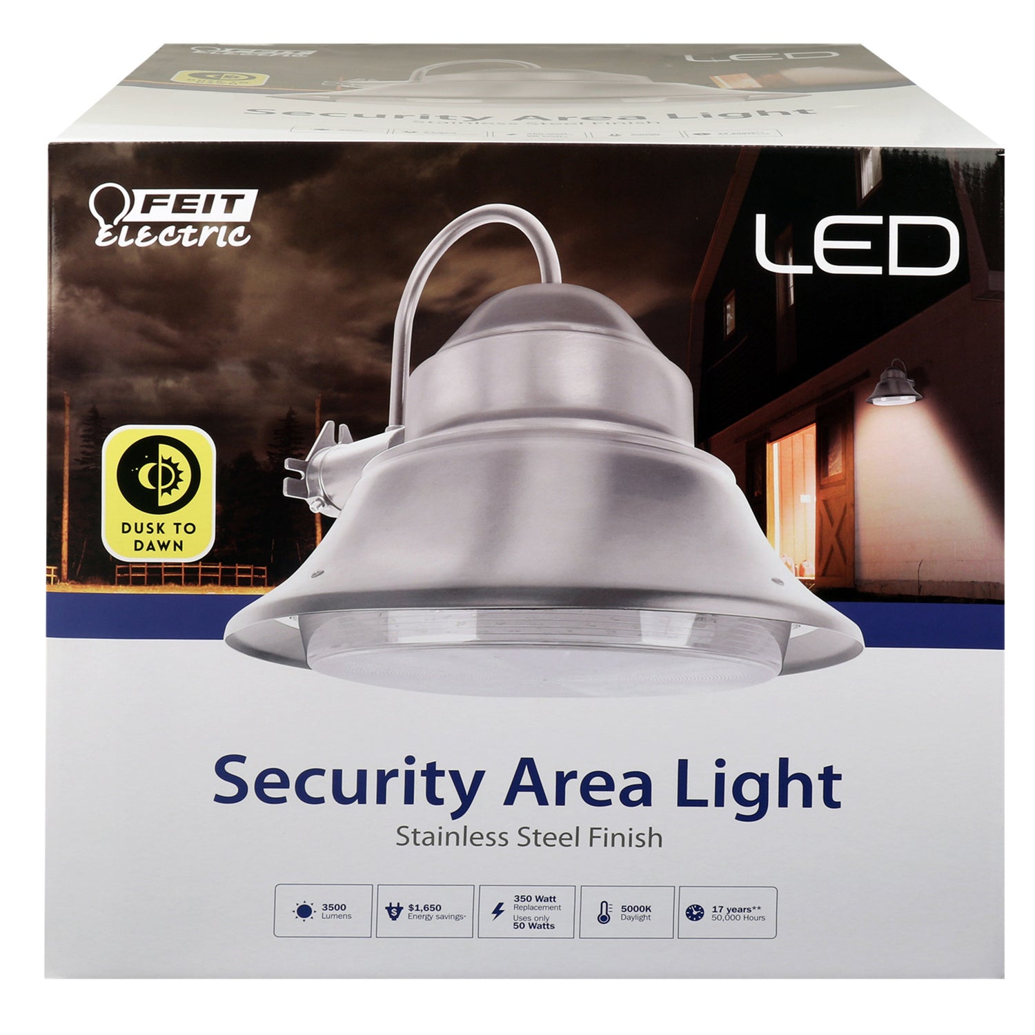 3500 Lumens 5000K Dusk to Dawn Yard Light