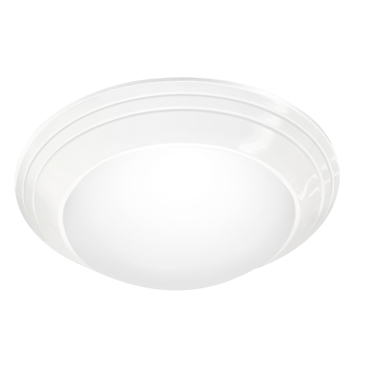 7.5 in. 12W (75W Replacement) Color Selectable Round LED Ceiling Downlight  with Switch Mode, White