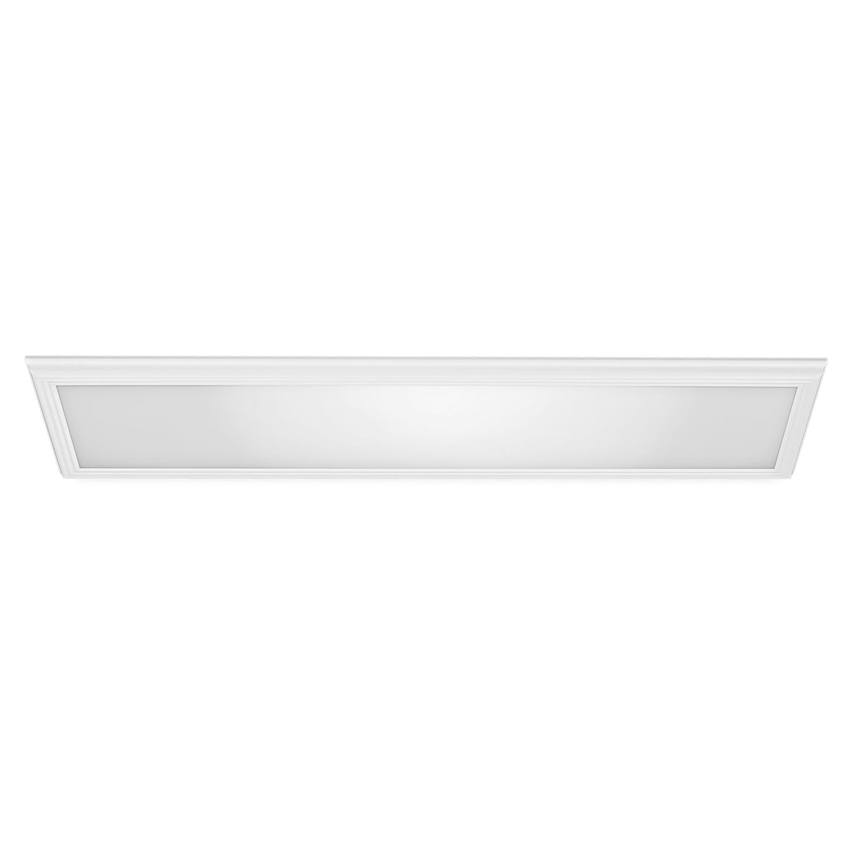1 ft. x 4 ft. 48W (64W Equivalent) Color Selectable Dimmable White Flat Panel Decorative Light Fixture with Switch Mode