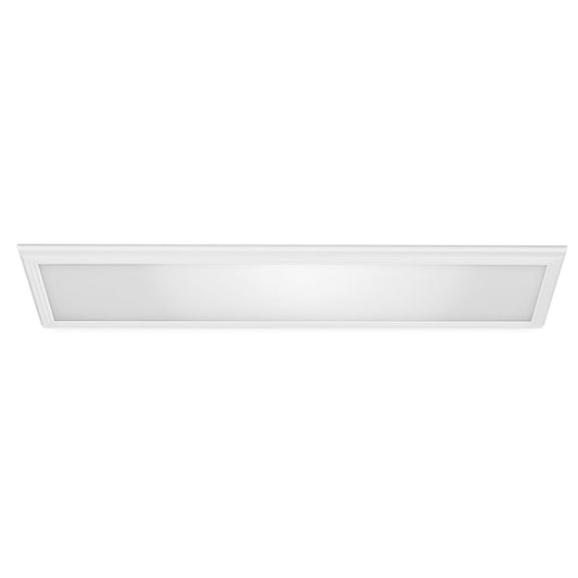1 ft. x 4 ft. 48W (64W Equivalent) Color Selectable Dimmable White Flat Panel Decorative Light Fixture with Switch Mode
