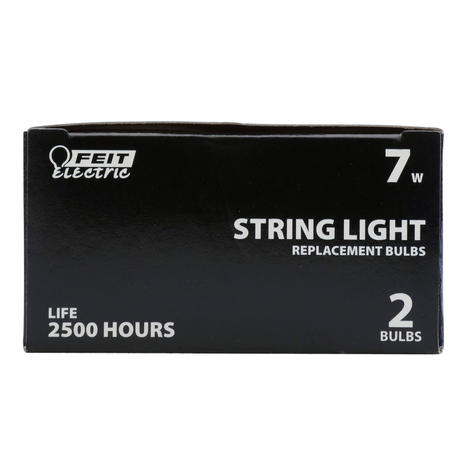 7W Soft White Clear A15 Incandescent Dimmable String Light Replacement Light Bulb (2-Pack)