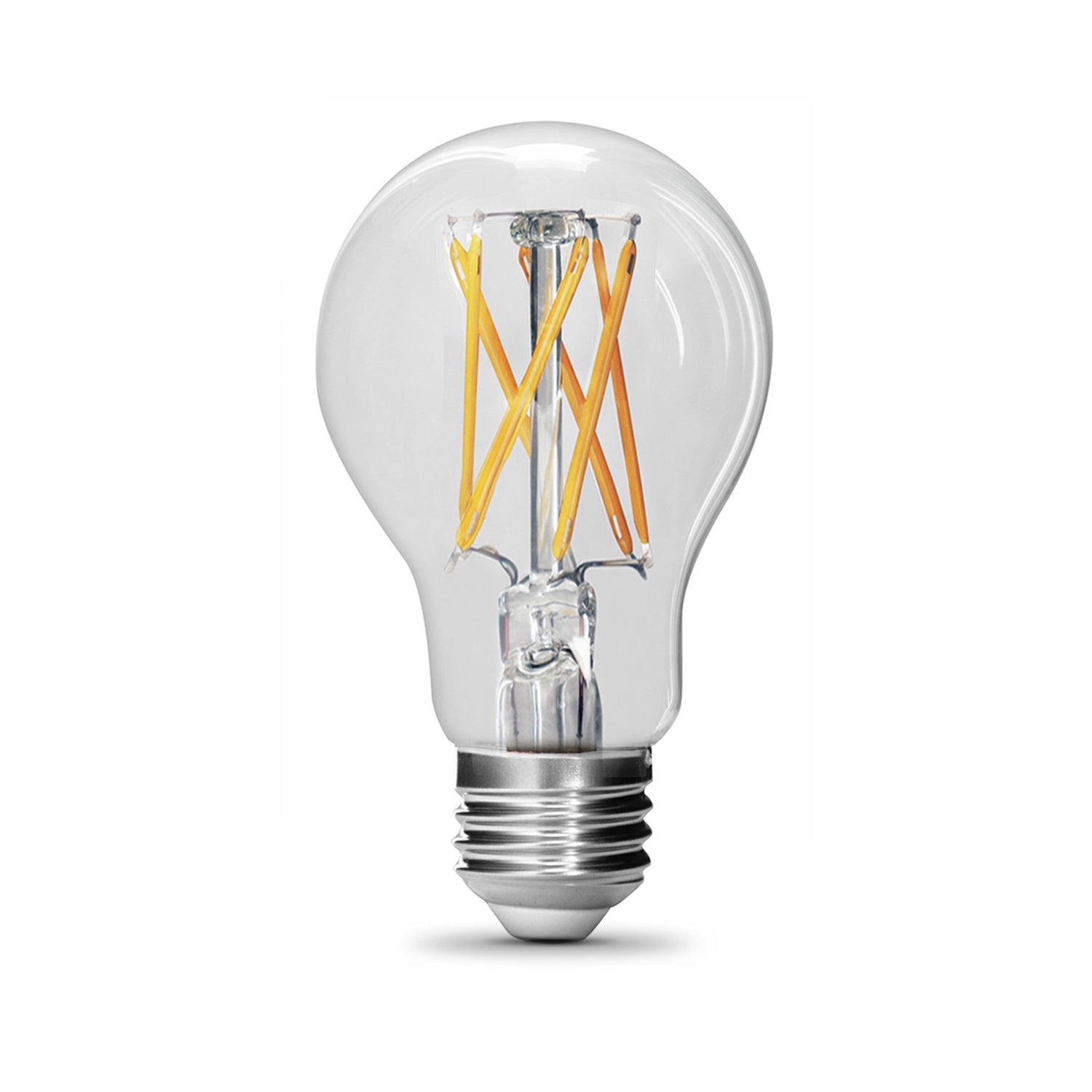 15W (100W Replacement) Daylight (5000K) A19 E26 Base Enhance Dimmable Clear LED Bulb (2-Pack)