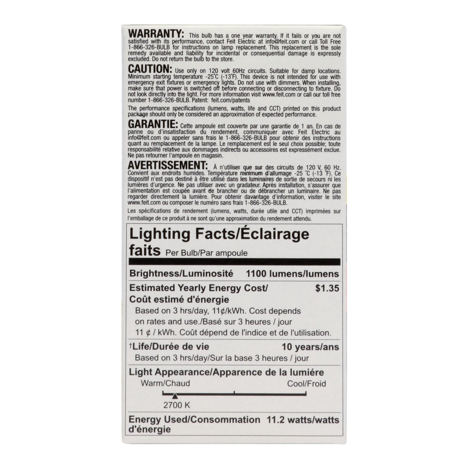 75W Replacement A19 Soft White LED (2-Pack)