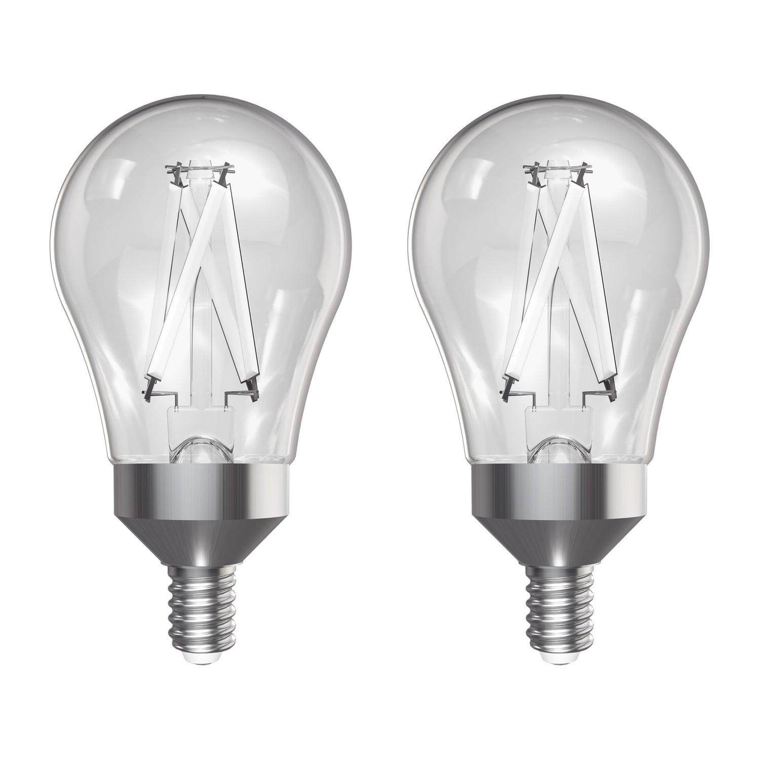 5W (40W Replacement) Soft White (2700K) A15 E17 Intermediate Base Exposed White Filament LED Light Bulb (2-Pack)