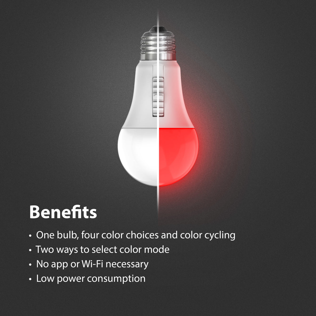Color Changing A19 Party Bulb