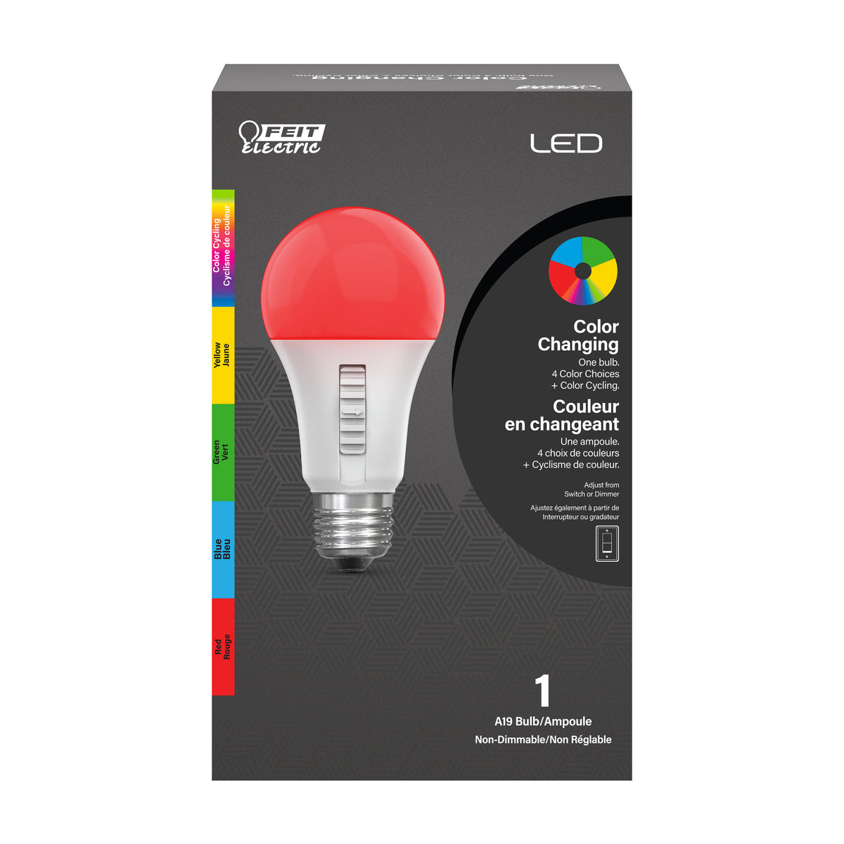Color Changing A19 Party Bulb