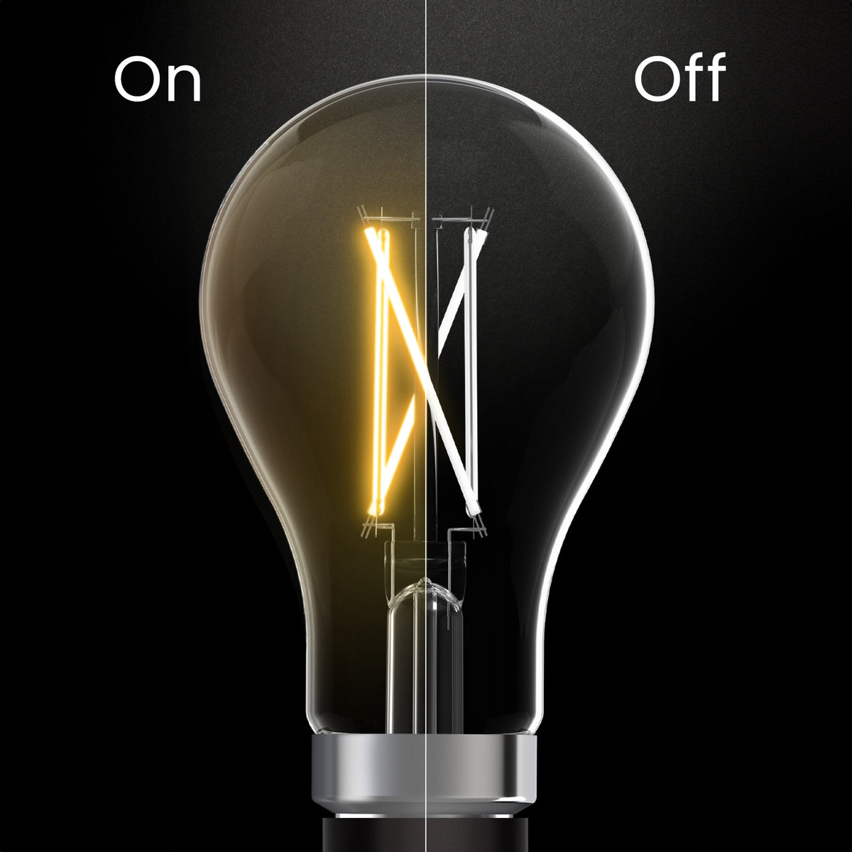 16W (100W Replacement) Adjustable White Dimmable White Filament Enhance LED Light Bulb (2-Pack)