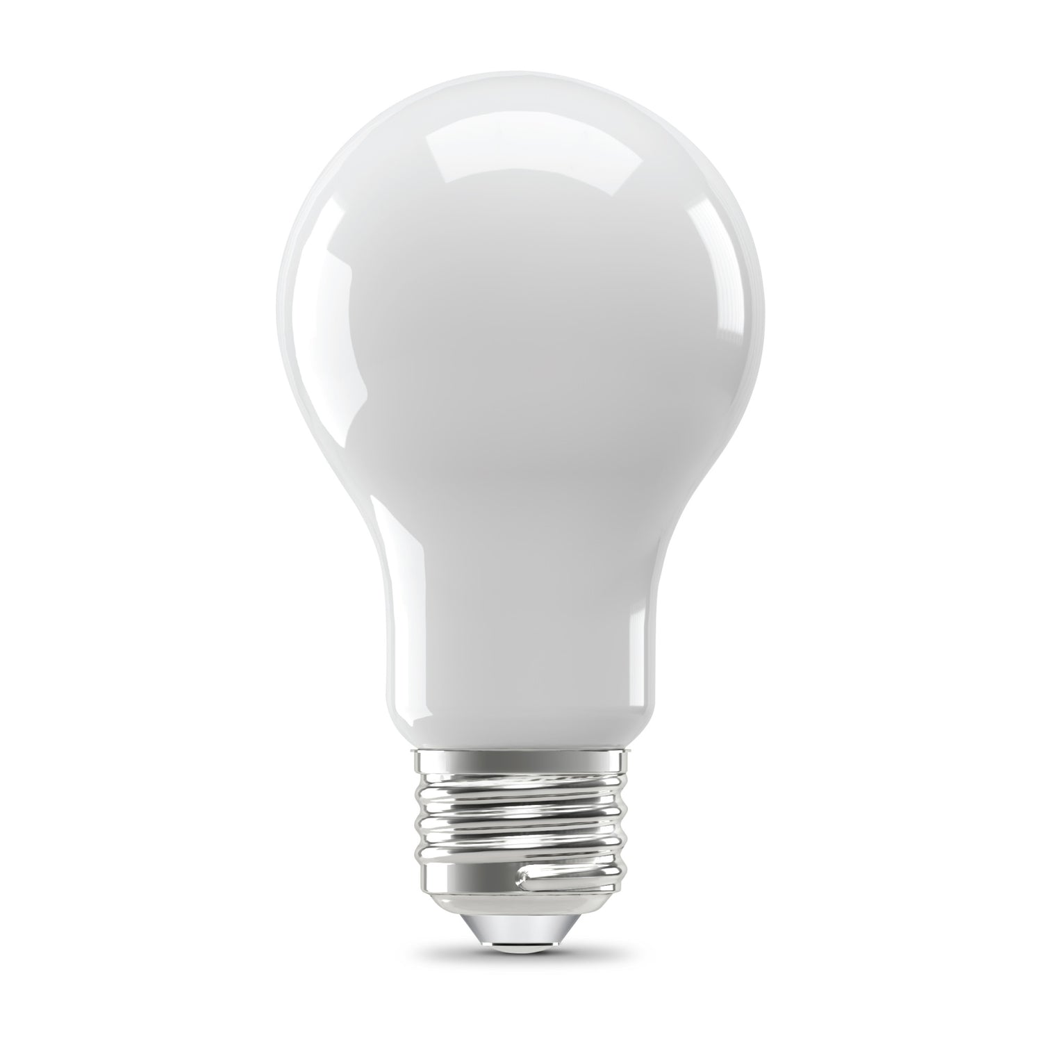 5W (40W Equivalent) Bright White (3000K) A19 (E26 Base) Frosted Filament LED Light Bulb (4-Pack)
