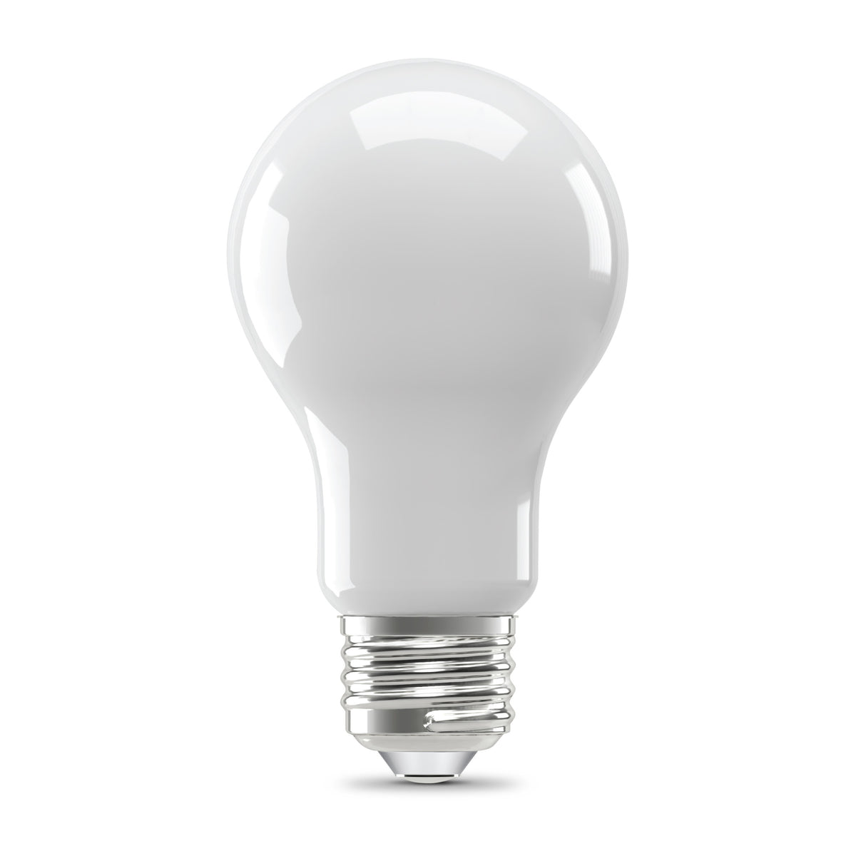 5W (40W Replacement) Daylight (5000K) A19 (E26 Base) Frosted White Enhance Dimmable Glass Filament General Purpose LED Light Bulb (4-Pack)