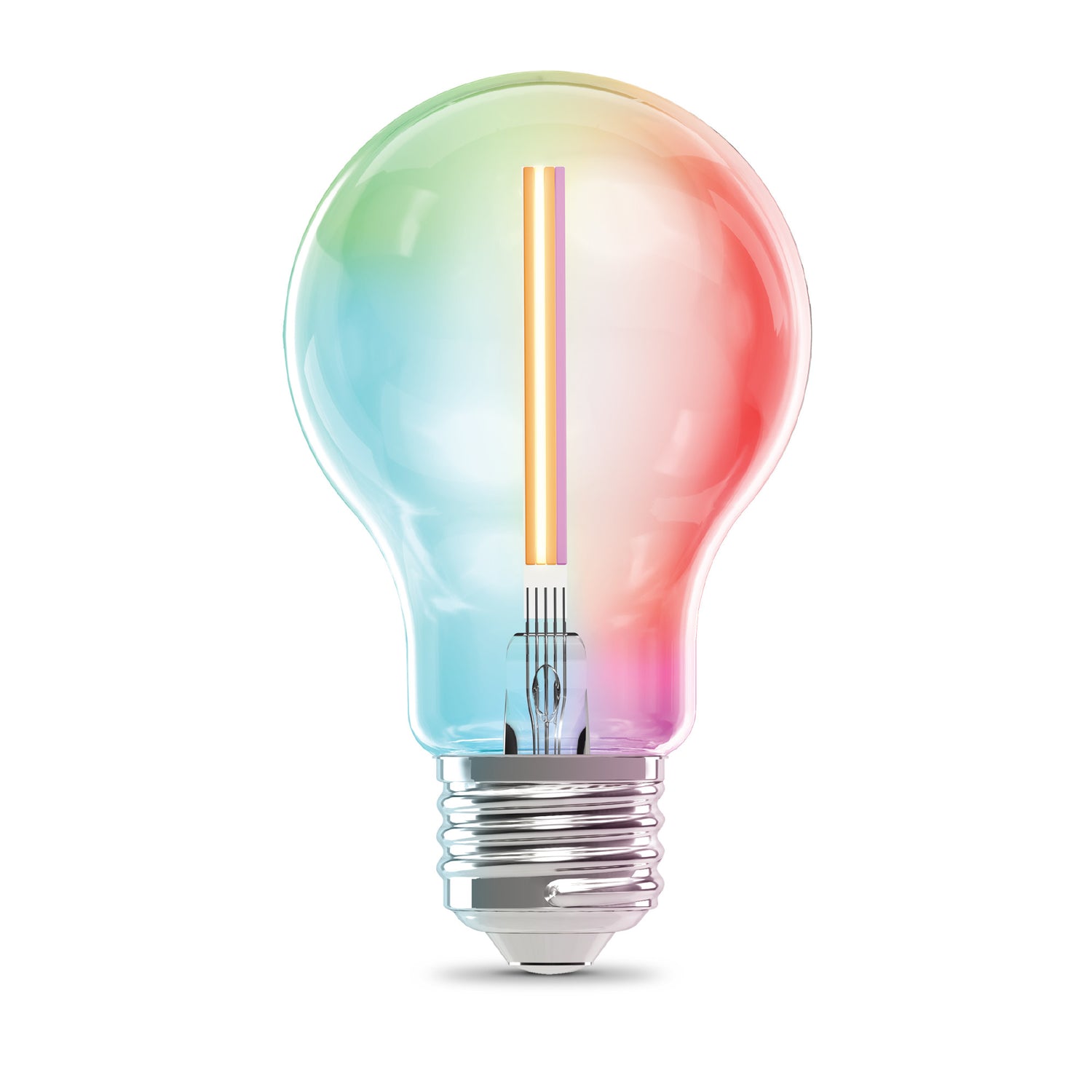 5W (40W Replacement) Color Changing E26 Base A19 Dimmable Filament Smart LED Bulb