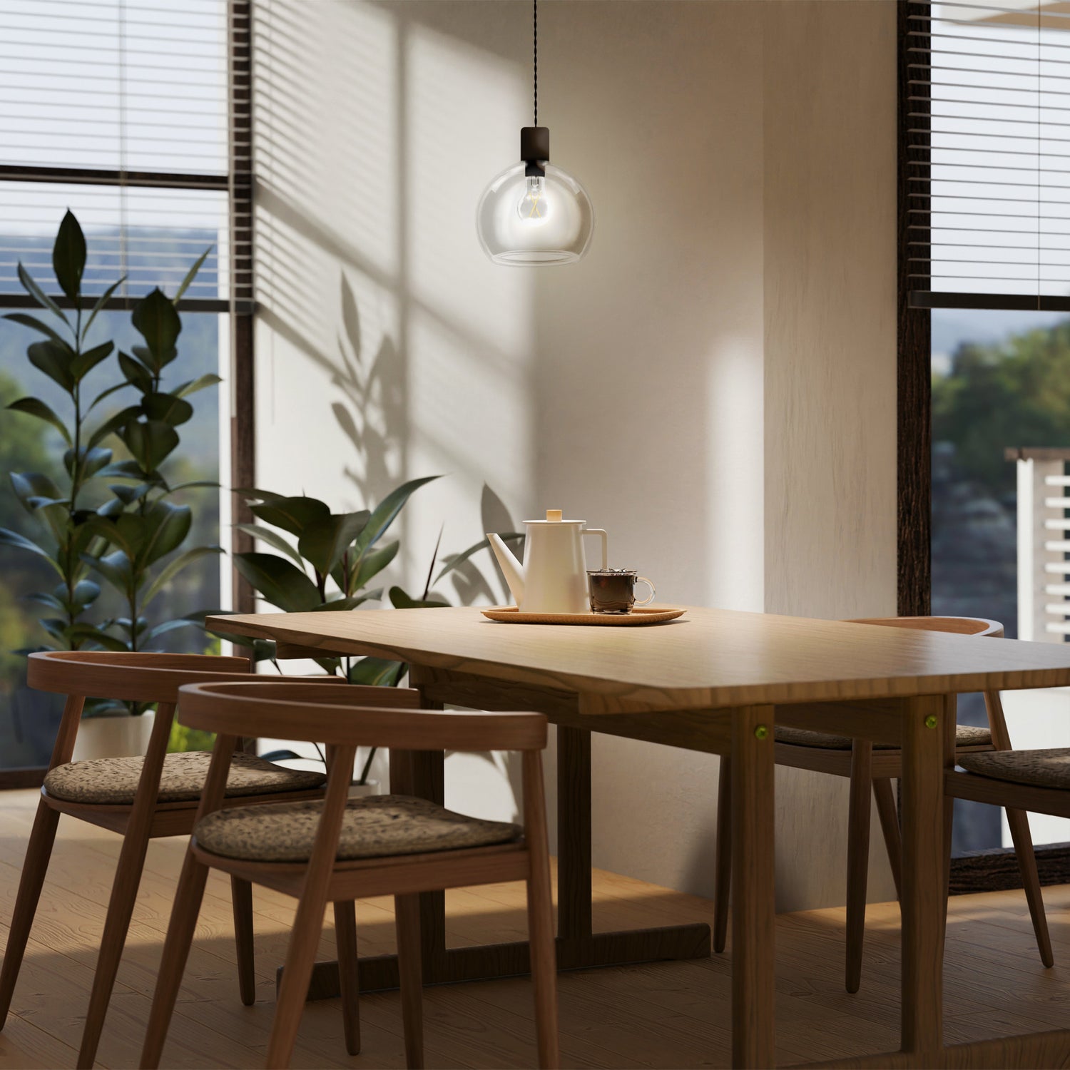 5W (40W Replacement) Neutral White (3500K) Medium E26 Base A19 Enhance Dimmable Clear General Purpose LED Light Bulb (4-Pack)