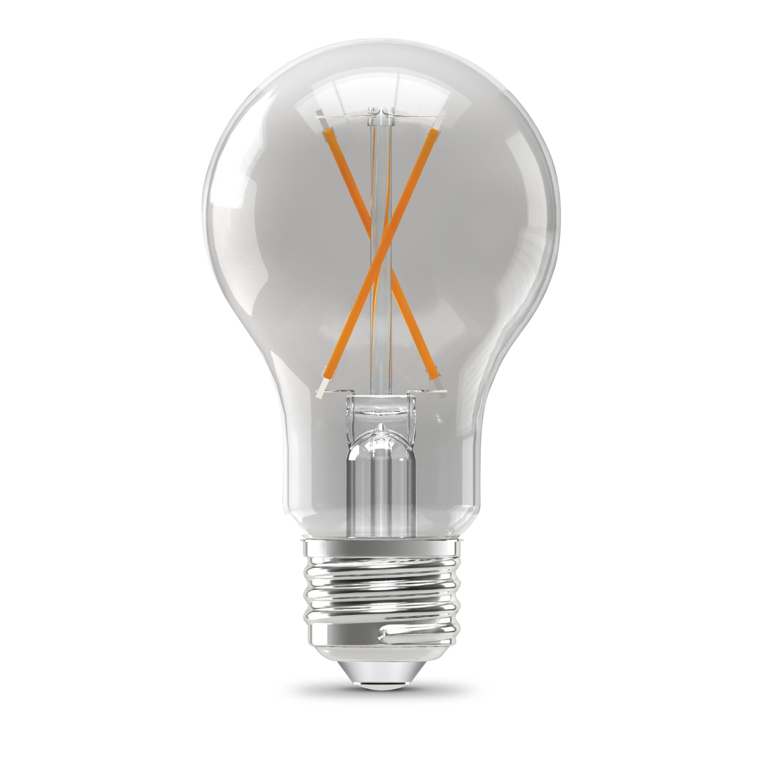 5W (40W Replacement) Neutral White (3500K) Medium E26 Base A19 Enhance Dimmable Clear General Purpose LED Light Bulb (4-Pack)