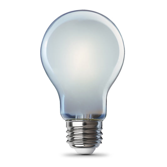 8.8W (60W Replacement) Daylight (5000K) A19 Dimmable Enhance Glass Filament General Purpose LED (4-Pack)