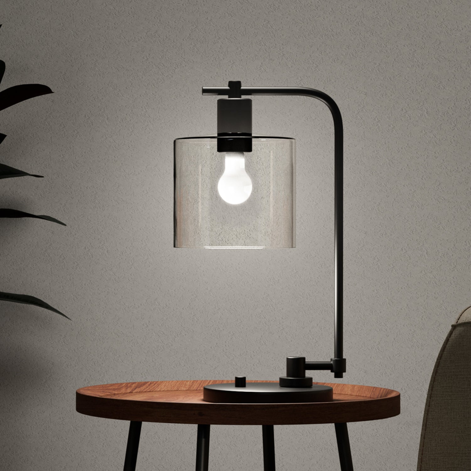 8.8W (60W Replacement) Twist to Select E26 Base A19 Frost Glass LED Bulb (2-Pack)