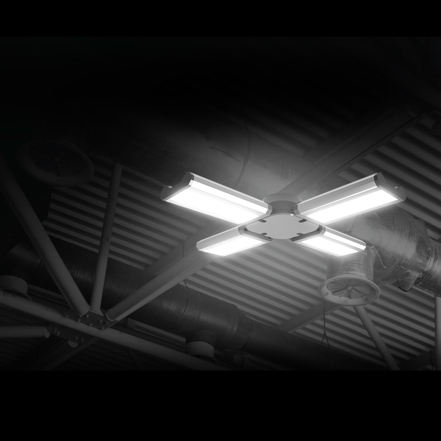 20000 Lumen Foldable Panel Garage Light